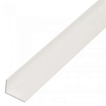 Фурнитура ПВХ Угол 10х10 мм белый 2,7 м (уп. - 100 шт.)