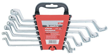Набор ключей 6-17мм 6шт MATRIX 15331