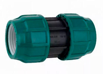 Муфта соединительная ПНД 40*40 POELSAN (10)