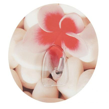 Крючок Kleber Home на силиконе роз.цвет.KLE-HM027