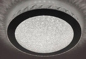 Светильник SIYANIE накл 25W R-350-CW-CRYSTAL-IP20 белый