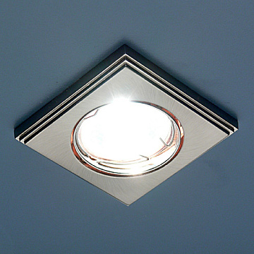 Светильник ЭС 105A  MR16 поворот сатин-никель/никель (SN/N)