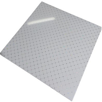 Потолочная плита ПВХ  г/гр Сетка 0,6х0,6м (уп.-10 шт.)