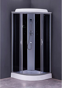 Душевая кабина LORANTO CS-6691G 90*90*215 темное стекло,низкий поддон 13см