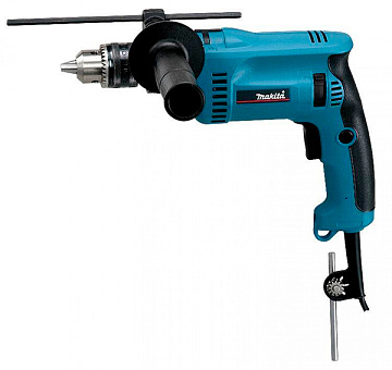 Дрель ударная Makita HP1620K 650 Вт 13 мм кейс