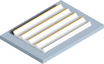 Панель HiWood LV139 W41G 120 мм x12мм x 2,7 м