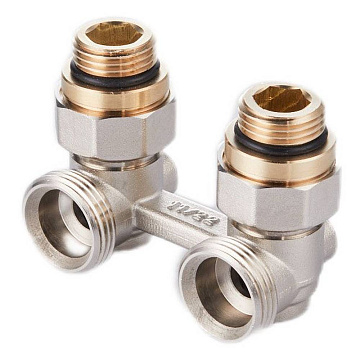 Узел нижнего подключения Royal Thermo угловой 1/2"х 3/4"