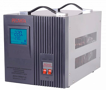 Стабилизатор напряжения Ресанта АСН-12000/1-Ц 63/6/10