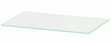 Полка стекл. прямоуг.матов. 40x15x0.6см L4S415SW