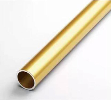 Алюминиевая труба 8х1 (1,0м) золото