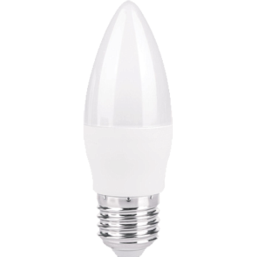 Лампа с/д Max Light 10W E27 3000K свеча 