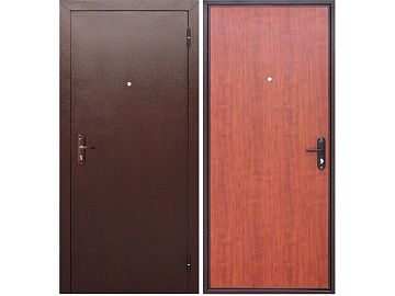 Дверь входная металлическая Стройгост 5-1 Дуб Рустикальный 880*2060мм, правая