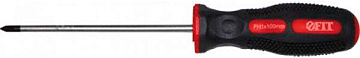 Отвертка FIT CrV PH1 5*100мм магн. 55106