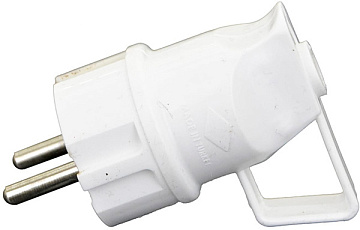 Вилка AI-KA С/З угловая с ушком черная 7911600