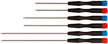 Отвертки FIT для точных работ 6шт 56138