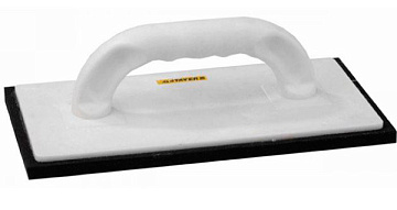 Терка с покрытием резина, 10мм, 140*280мм 0815-1