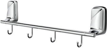 Держатель FLOWER д/полотенец 4крюч.FOR-FL004