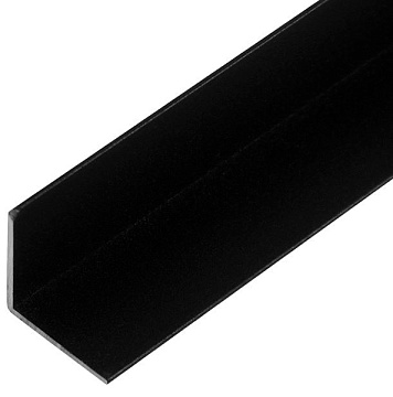 Алюминиевый уголок 30х30х1,5 (2,0м) черный муар