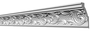 Плинтус потолочный Glanzepol GP-30/26