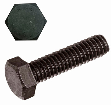 Болт DIN933 шестигр. ВЫСОКОПРОЧ. 6х25 кл.пр. 10.9 (1/ 100)