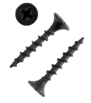 3.5х25 Саморез по г/к оксид. круп.резьба (1000)