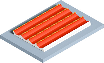 Панель HiWood LV139 OR3G 120 мм x12мм x 2,7 м
