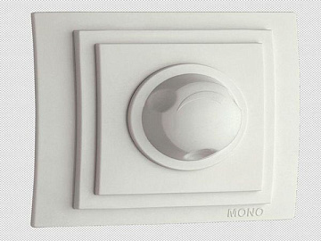 Диммер MONO модуль 40-800 Вт с подсветкой белый 500-001905-134