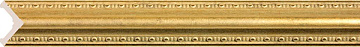 Интерьерный багет угол Золото 25-126 (25*7) 