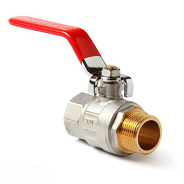 Кран шаровой полнопроходной 1" В-Н ручка-рычаг