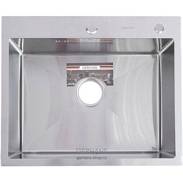Мойка из нержавеющей стали GERHANS 600*500 (К36050)