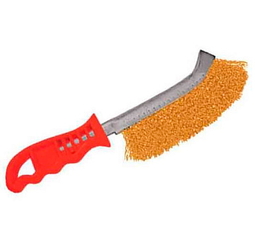 Щетка по металлу пластиков.ручка (12/120)  MaxiTool 54303