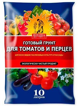 Грунт 10л Агроном д/томатов и перцев