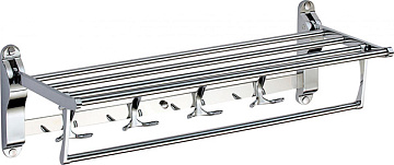 SWENSA Полка д/полотенец нерж.S-006099