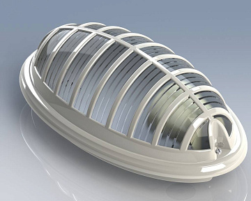 Пластиковый светильник белый Horoz  400-000-111 IP54