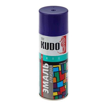Фиолетовая эмаль универсал 520мл KU-1015 KUDO