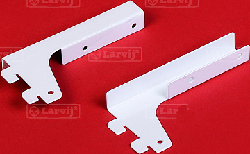 Кронштейн для ЛДСП (пара) белый L9096WH