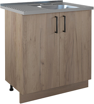 Стол под мойку 80*50 ДУБ БУНРАТТИ EVA GOLD