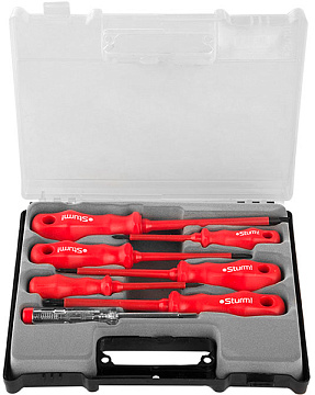 Набор отверток диэлектро 7шт Sturm 1040-01-SSE