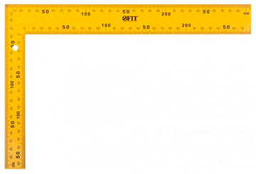 Угольник столярный 200х300мм FIT 19625