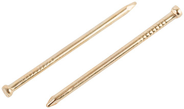 Гвоздь финишный латунь 1,2*25 (в упаковке 100гр)