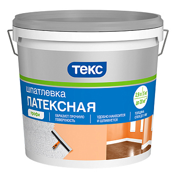 Шпатлевка ТЕКС латексная  5кг