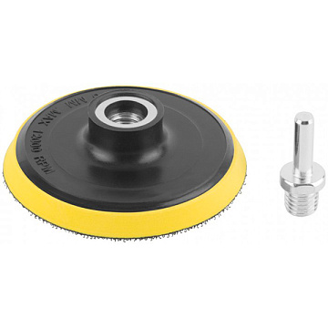 Диск опорный с липучкой 100x9мм М14 FIT 39630