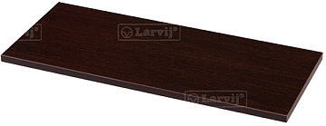 Полка дерев. фигур. (60х25x1,6 см) дуб венге LWOWCU625