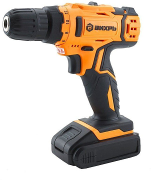 Дрель-шуруповерт аккум. Вихрь ДА-14,4Л-2К 72/14/8