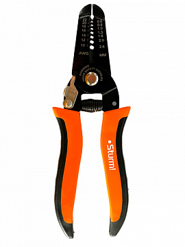 Стриппер + кусачки 0.6-2.6мм2 170мм Sturm! 1020-03-W170