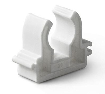 PP-R Опора одинарная Белая 50