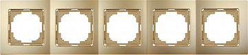 Рамка Nilson Touran 5-ая золото 24150095
