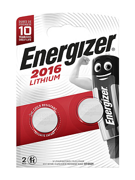 Элемент питания ENERGIZER mini Lithium CR2016 1шт*10