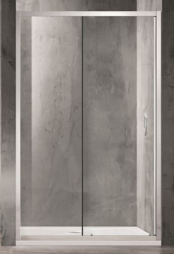 Душевое ограждение EVA GOLD EG4B 90*90 профиль ЧЕРНЫЙ, прозрачное стекло, БЕЗ ПОДДОНА