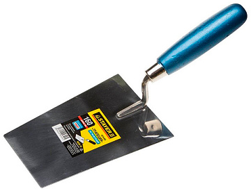 Кельма STAYER ПРОФИ "трапец" 160мм нерж.полот.дер.рук 0830-16